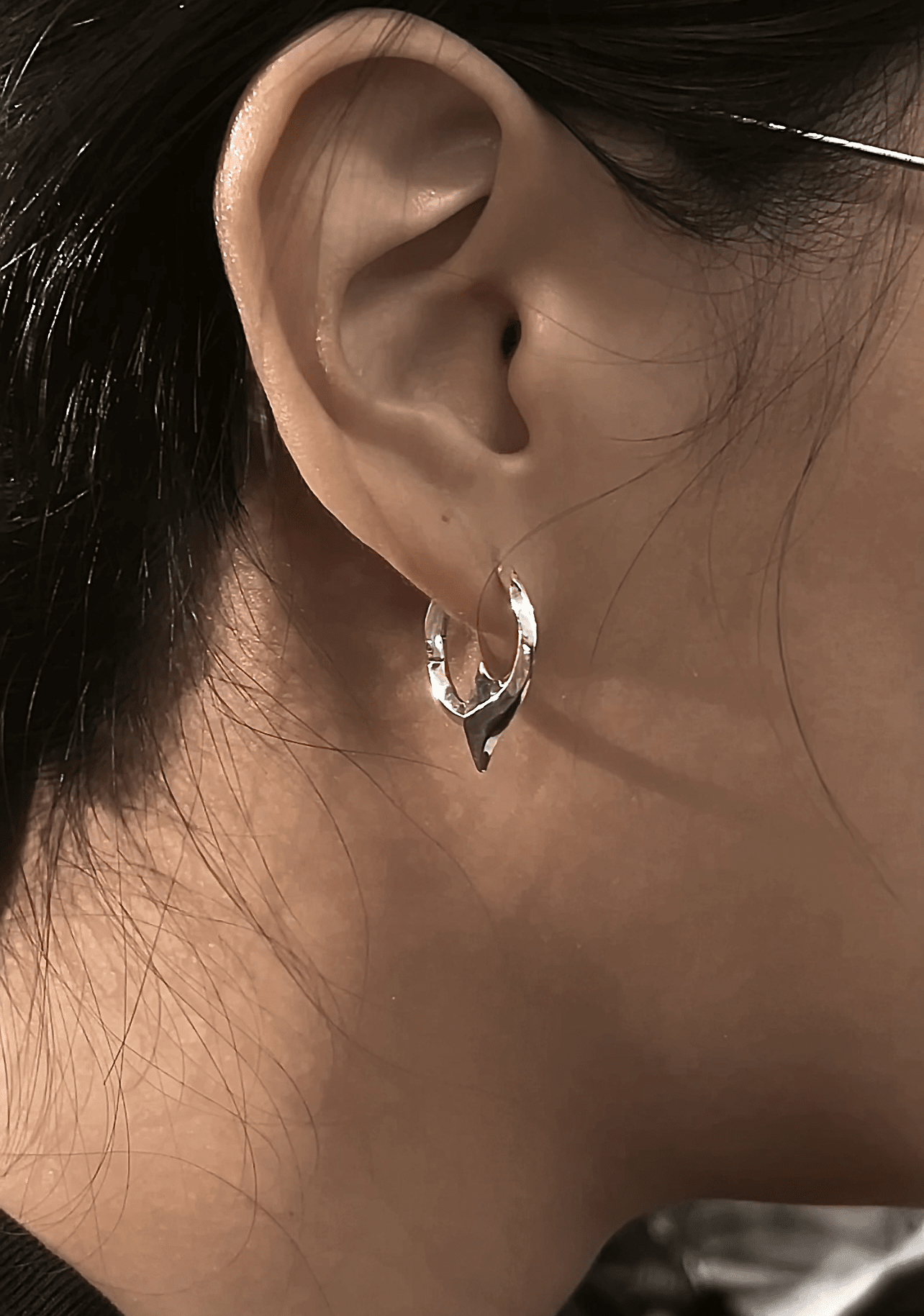 Orbit Nova Hoop Earring